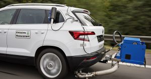 meranie emisii skoda auto
